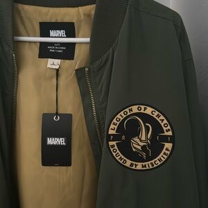 Loki Marvel Jacket Legion of Chaos Prince of Lies Heroes and Villains Size L New